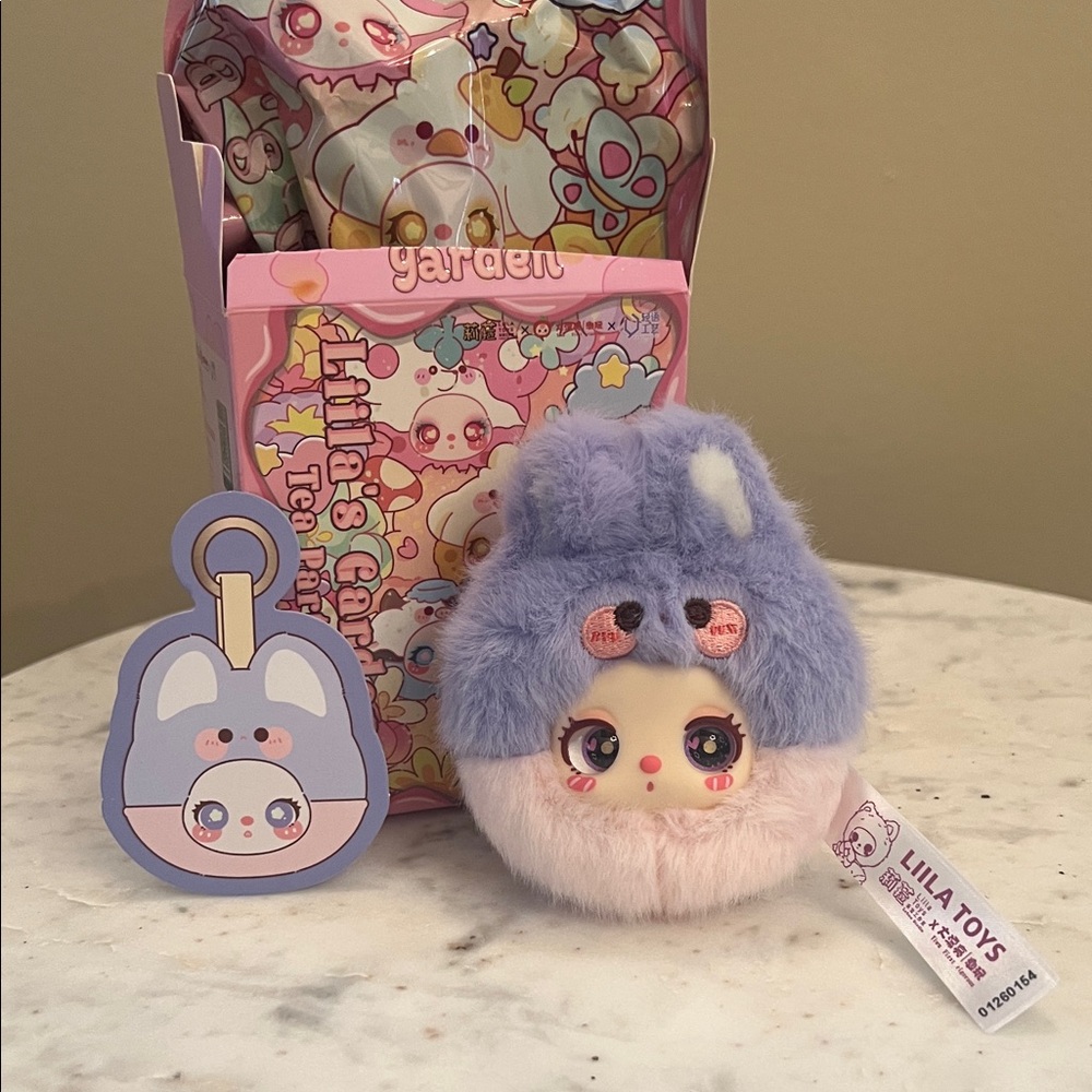 Liila’s Garden Tea Party Mini Plush Pendant
